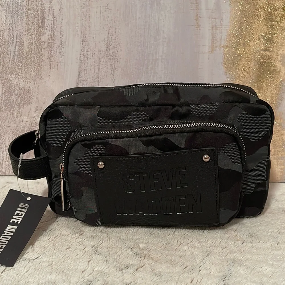 Steve Madden camo double pocket cosmet 👨🏻🎁😍 - Picture 2 of 8